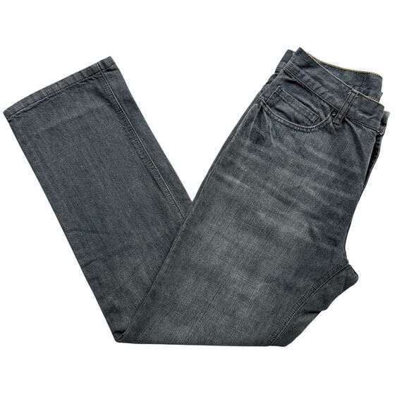 DKNY Gray Performance Denim Jeans Mens 33x32 Faded Everyday Casual Classic 52002 - Picture 2 of 15